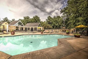 Twilight pool